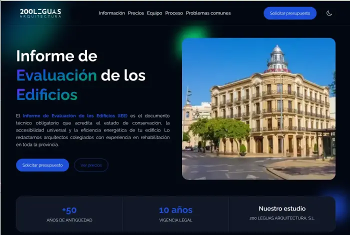 Segunda vista del proyecto web 2